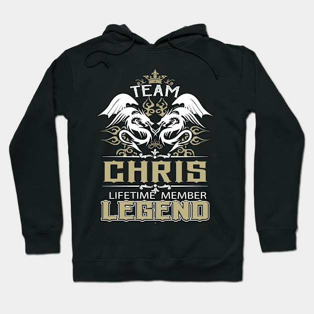 Chris Name T Shirt -  Team Chris Lifetime Member Legend Name Gift Item Tee Hoodie by yalytkinyq